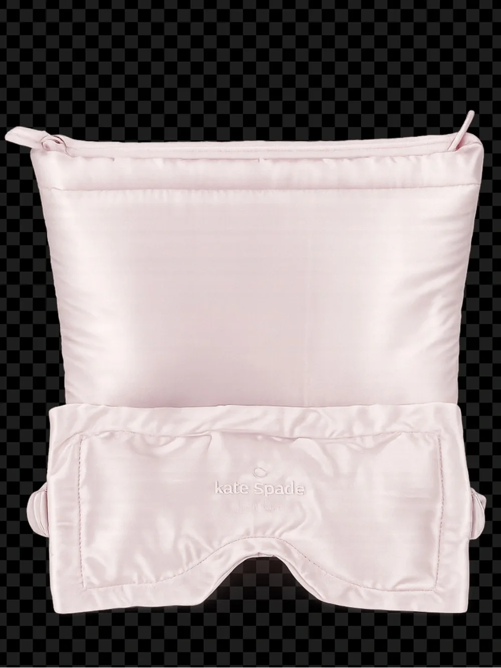 Light Lavender Quilted Zip Pouch